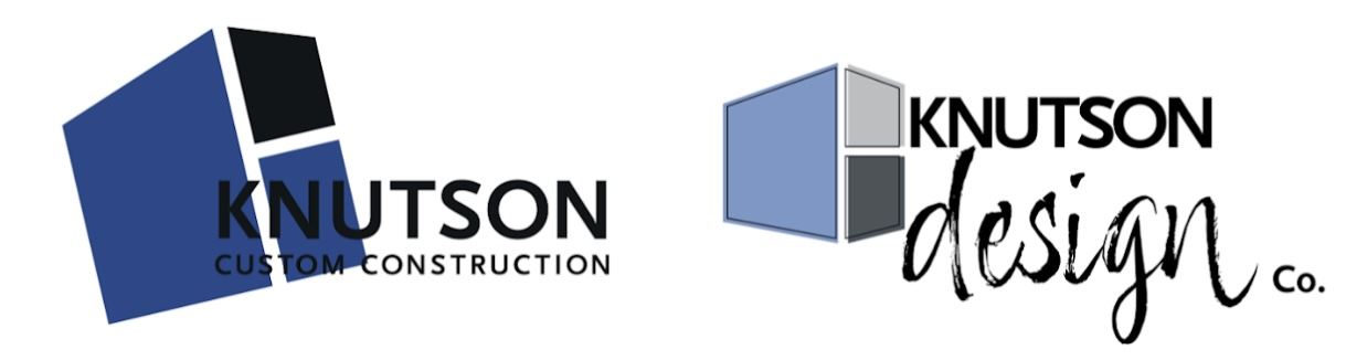 Knutson Custom Construction & Design logos